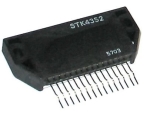 STK4352 2x7w 27v power amp 50 khz