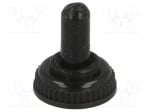 Гумена качулка за превключвател TSPC05 Качулка; O6mm; Свойства: за ключ TSM, гумена качулка