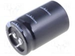 Кондензатор 150uf 400V LGX2G151MELA25 Кондензатор: електролитен; THT; 150uF; 400VDC; O25x25mm; ±20%