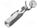 Термнал 7-1452668-1 Контакт; женски; 0,5?0,75mm2; 20AWG; MCON; калайдисан; кримпване за конектор 1-1670916-1  за реле V23132-E2001-A200