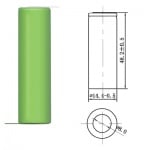 Акумулаторна батерия R6 1.2/1300ma PROJECT изводи пластини за запояване
