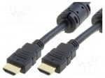 Кабел HDMI-HDMI CG511D-050-PB Кабел; HDMI 1.4; HDMI щепсел,от двете страни; 5m; черен