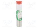 Тинол ECO7-10/10FL Припойна тел; Sn96Ag4; 1mm; 10g; безоловни; Опаковка: флакон; 221°C