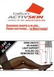 AKTIVSKIN A540 JET BLACK XL Microfabric™ Light Support Pantyhose