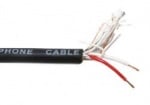 Микрофонен кабел CABLE-CBL640B Стерео, 6 mm, черен, HQ, цена на метър