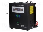 Резервно захранване SINUS-PROW-1000-12 Преобразувател dc/ac 700W Uизх 230VAC Кон мрежов 230V 0?40°C