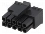 Конектор MOLEX MX-43025-1000 Щепсел; проводник-платка; женски; Micro-Fit 3.0; 3mm; PIN: 10