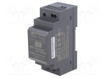Импулсно захранване за DIN шина HDR-30-12 Захранване: импулсно 24W 12VDC 10,8?13,8VDC 2A 85?264VAC 120g