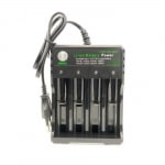 Зарядно устройство BMAX за Li-on батерии 10440, 14500, 16340, 16650, 14650, 18350, 18500, 18650 4 гнездa Fast Charge