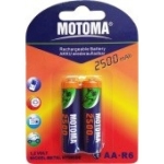 Акумулаторна батерия R6 1.2/2500ma MOTOMA ACCU-R6/2500MT