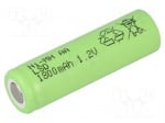Акумулаторна батерия R6 1.2/1800 ACCU-AA1800/JJJ Акумулаторна Ni-MH AA 1,2V 1800mAh O14,2x49mm