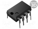 93C66B-I/P IC: памет EEPROM Microwire 256x16bit 4,5?5,5V 2MHz DIP8