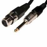 Микрофонен кабел Mono Jack 6.35мм - CANON (XLR), 5 метра CABLE-003/500