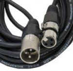 Кабел XLRM/XLRF 3.0M Микрофонен кабел CANON (XLR) мъжки - CANON (XLR) женски, 3 метра CABLE-CANON M-F / 3m