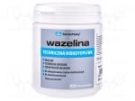 Вазелин WAZELINA-500 Вазелин; бял; паста; пластмасова опаковка; 500g