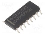 CD4049UBD IC: цифрова; буфер,инвертиращ,транслатор; Ch: 6; CMOS,TTL; SMD
