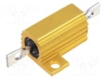 Резистор 10W 1.5R HS10-1R5J Резистор: жичен; с радиатор; завинтване; 1,5?; 10W; ±5%; 100ppm/°C