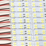 Светодиодна лента БЯЛА LED5730144-OMEGA 12V 100см 144 светодиода 13.2W на метър