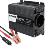 Инвертор преобразувател 600W 12V/230V 2 USB LVYUAN F-600A