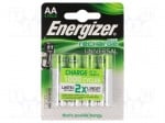 Акумулаторна батерия R6 1.2/1300 ACCU-R6/1300-EG/B4 Акум: Ni-MH; AA; 1,2V; 1,3Ah ENERGIZER