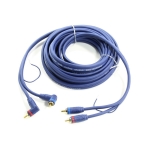 Кабел 2RCA-2RCA+захранване 5м 2RCA/2RCA+RMT 5m. RMTKC5N