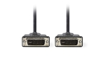 Кабел DVI/m-DVI/m, 24+5 пина, 2m, черен, CCGP32050BK20, NEDIS