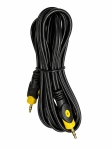 Кабел CABLE-404SHQ-1.5 Кабел Jack 3,5mm 3pin щепсел от двете страни 1,5m Цвят черен