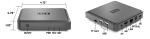 ТВ Бокс PACOSTAR GOOGLE 1 сертифициран Android TV бокс 4GB/ 32GB