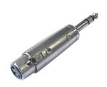 Преходник XLR NTR-NA3FPHT Адаптер; Jack 6,3mm щепсел,XLR женски; stereo; PIN: 3