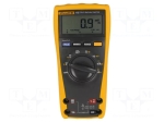 Измервателен уред мултиметър FLK-175 Цифров мултиметър; LCD; 3,75 цифри (6000); Барграф: 33сегм.40x/s
