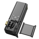 Авомобилен компресор помпа. Компресор за кола Hoco безжичен 5000mAh ZP7 черен