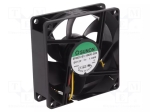 Вентилатор EF80251S1-G99-A Вентилатор: DC; аксиален; 12VDC; 80x80x25mm; 69,29m3/h; 33dBA