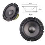 Нискочестотен басов говорител 15cm 8ohm. MEDIA PP-3015 6" 15CM.