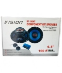 Автомобилни тонколони компонентни 6.5"  RF-1565K Комплект 2 бр.-бас 6.5"/16.5см/,2 бр.- 2WAY  филтър, 2 бр.- високочестотен говорител 2", 2 бр. решетки