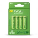 Акумулаторна батерия R6 GP 2100AAHCB-2UEC4-ReCyko цена за 1 брой