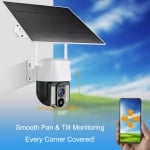 Видео камера IP Wi-fi Камeра A8 соларно зареждане и 4Gip C6S2X