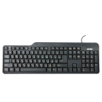 Клавиатура KS02  ACME Standard Keyboard KS02 Black /USB/EN, RU, LT/Slim