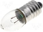 Лампа LAMP-Z1273 Лампа с нажежаема жичка:криптонова; 3,8V; 2,66W; E10; сферичен