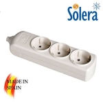 Разклонител без кабел SOLERA S8003 3 гнезда без кабел