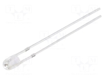 Светодиод 3mm OSO5PA3761B-12V LED; оранжев; 3mm; 1560?2180mcd; 60°; Чело: изпъкнал; 12VDC; 225mW