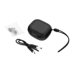Безжични слушалки BLUETOOTH Toti TWS AI Translator ST25 черен